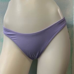 NWT Wild Fable High Leg Cheeky Purple Bikini Bottoms